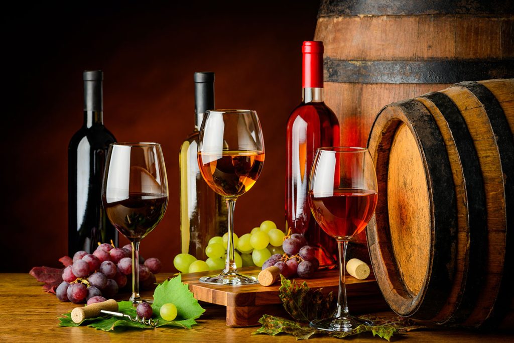 Barricas de vino